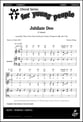 Jubilate Deo SSA choral sheet music cover